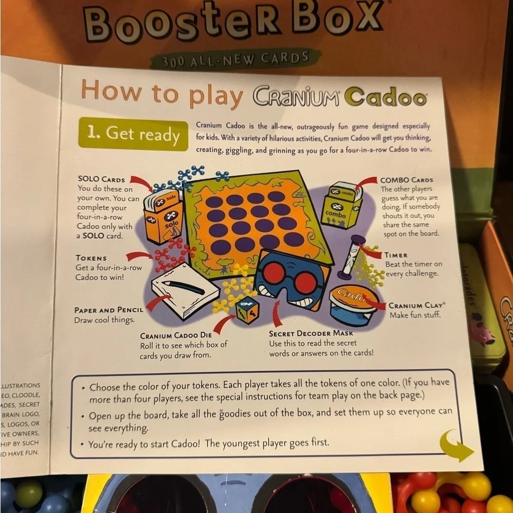 Cranium Cadoo board game Used